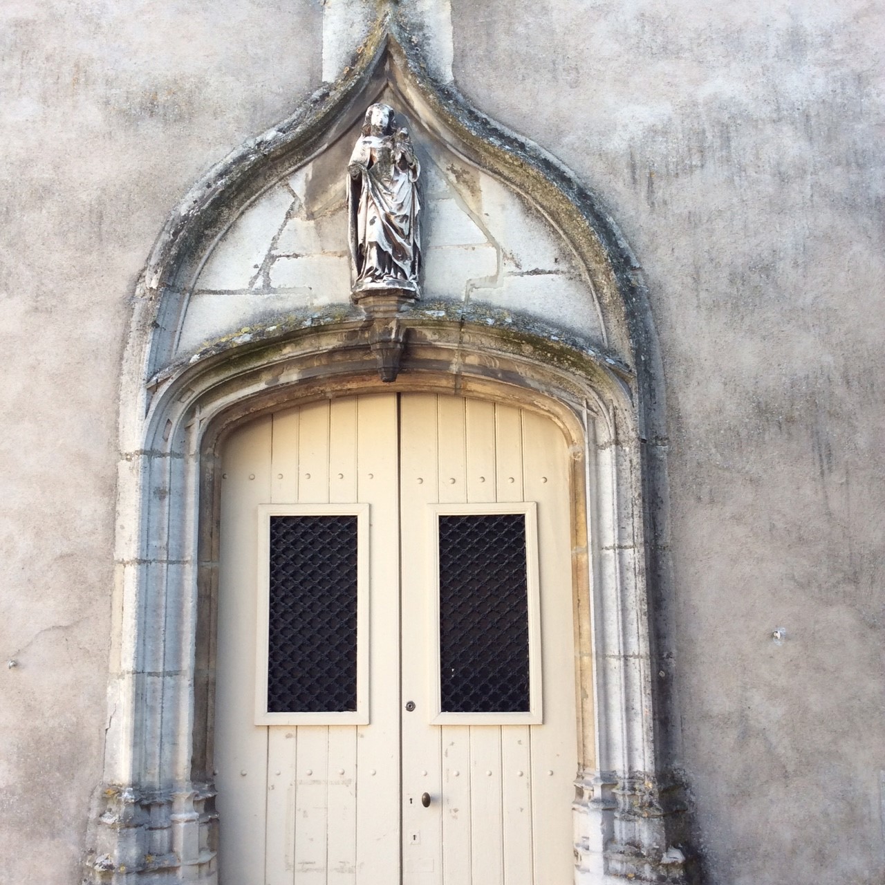 Portail d’entrée gothique